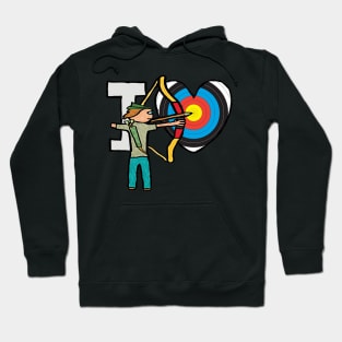 I Love Archery Hoodie